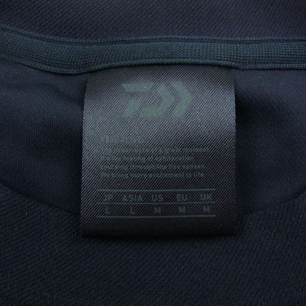 ダイワピア39 BE-61023 TECH FLEX JERSEY CREW 長袖 Tシャツ ブラック系 L【中古】