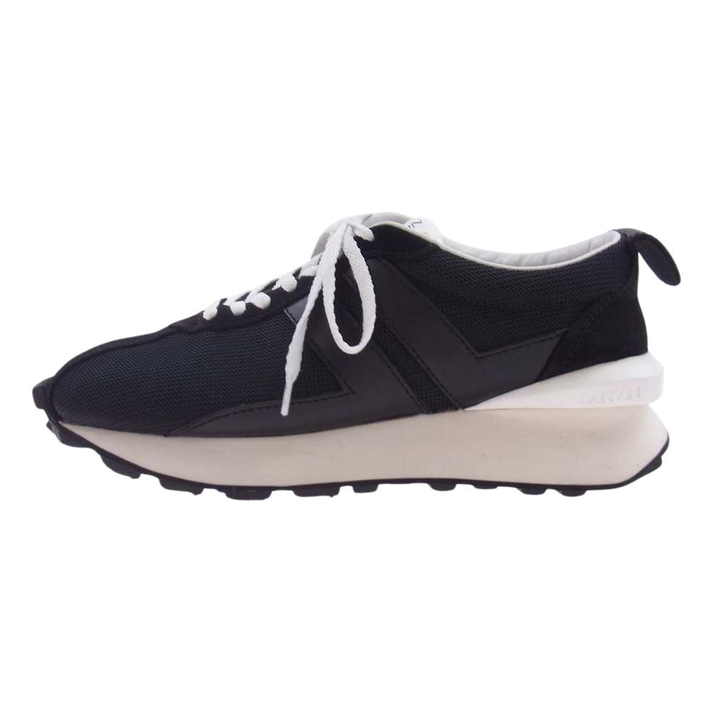LANVIN ランバン Bumper バンパー ランニング シューズ スニーカー ブラック系 42【中古】