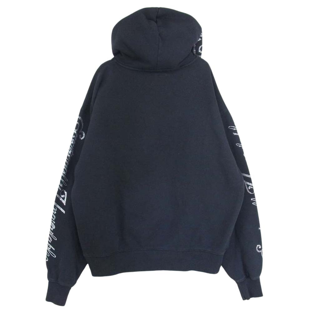 アパルトモン　アメリカーナ　Aラインパーカー　ブラック　F エモーショナリーアンアベイラブル EU-SS23-0000-030 ラインストーン