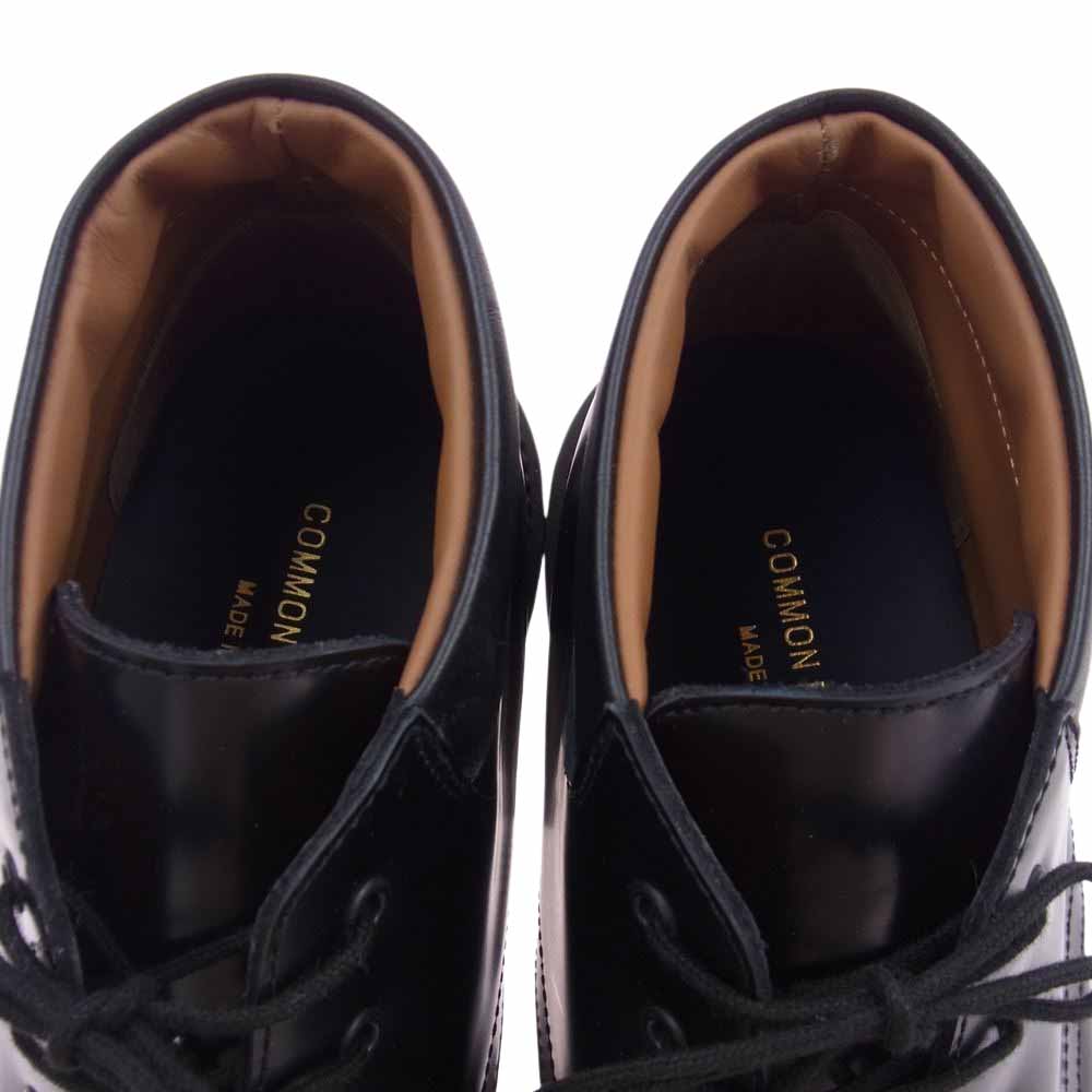 COMMON PROJECTS コモンプロジェクツ 2322 41 7547 レザー チャッカブーツ ブラック系 41【中古】