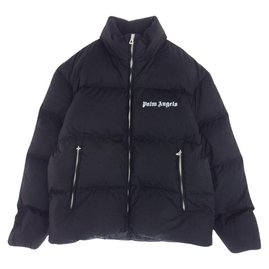 PALM ANGELS パームエンジェルス 22AW PMED019F22FAB001 Classic Track Down Jacket クラシックトラック ダウンジャケット ブラック系 M【中古】