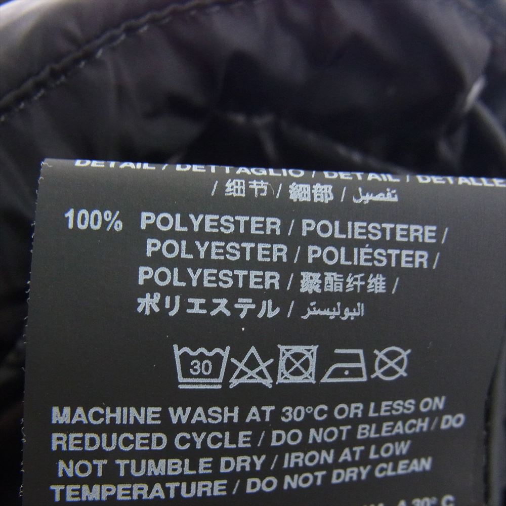 PALM ANGELS パームエンジェルス 22AW PMED019F22FAB001 Classic Track Down Jacket クラシックトラック ダウンジャケット ブラック系 M【中古】