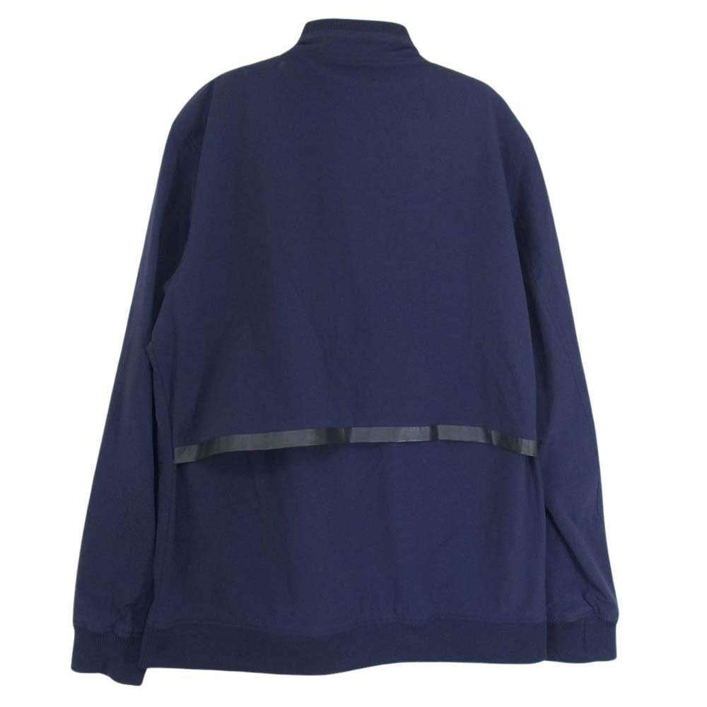 1piu1uguale3 ウノピュウノウグァーレトレ RELAX 止水ジップ ストレッチナイロン ブルゾン ジャケット ネイビー系 XL【中古】