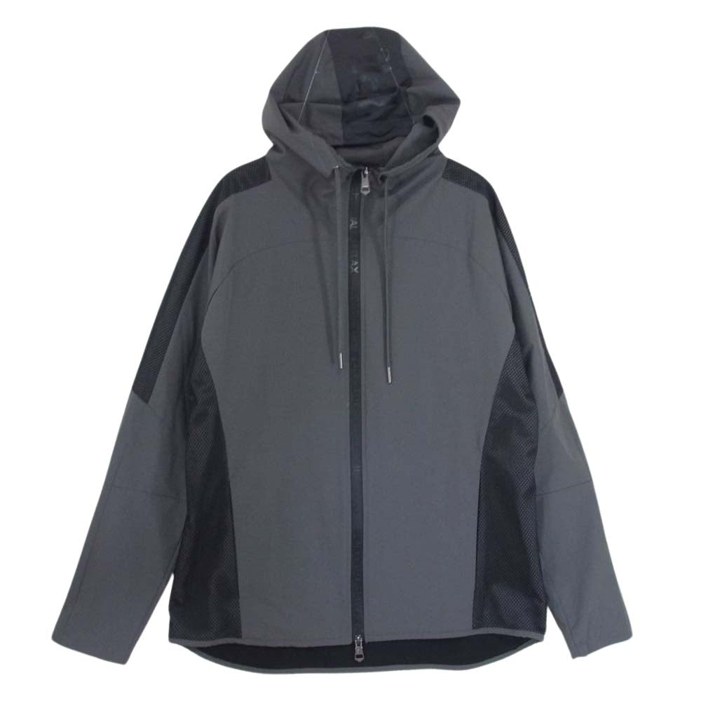 1piu1uguale3 ウノピュウノウグァーレトレ RELAX × RATTLE TRAP ラトルトラップ ナイロン マウンテン パーカー フーディー ジャケット グレー系 XL【中古】