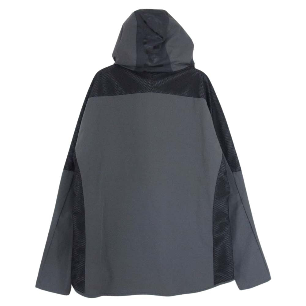 1piu1uguale3 ウノピュウノウグァーレトレ RELAX × RATTLE TRAP ラトルトラップ ナイロン マウンテン パーカー フーディー ジャケット グレー系 XL【中古】