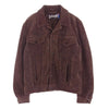 schott ショット  USA製 suede trucker jacket スエード トラッカー ジャケット  ブラウン系 40【中古】