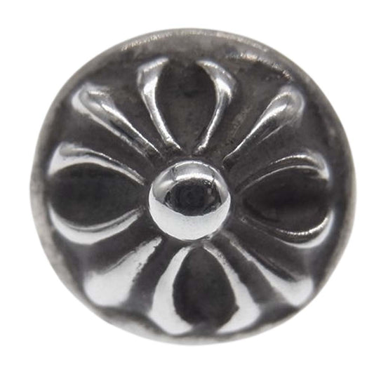 CHROME HEARTS クロムハーツ（原本有） 60153093 STUD CRSBLL クロスボール スタッド ピアス シルバー系【中古】