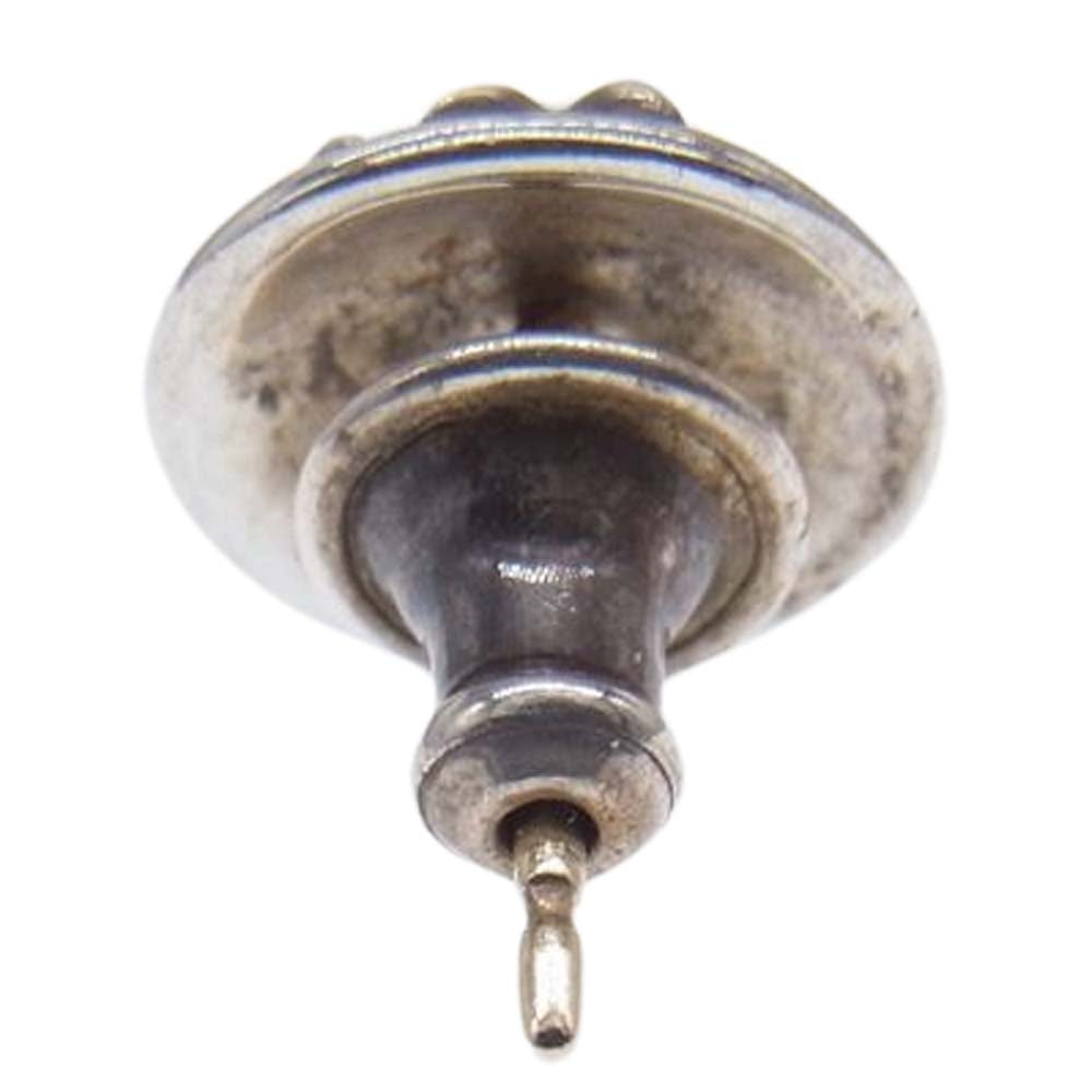 CHROME HEARTS クロムハーツ（原本有） 60153093 STUD CRSBLL クロスボール スタッド ピアス シルバー系【中古】