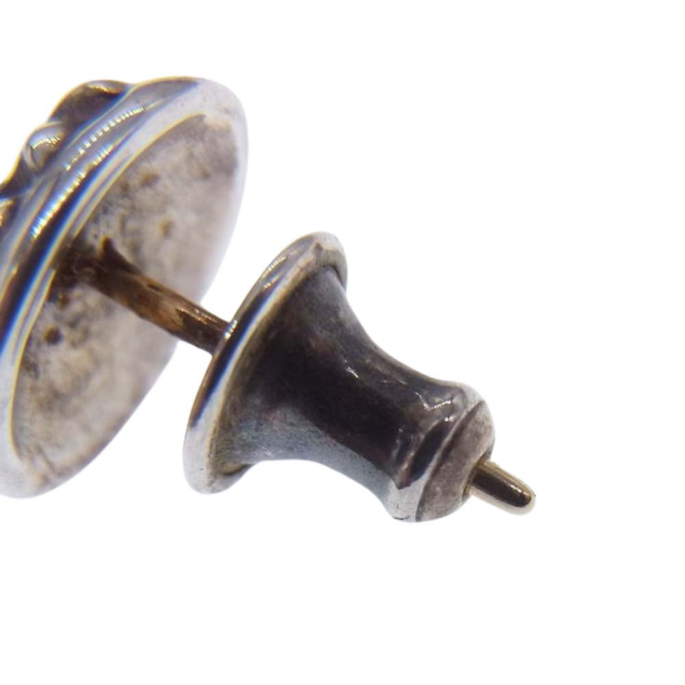 CHROME HEARTS クロムハーツ（原本有） 60153093 STUD CRSBLL クロスボール スタッド ピアス シルバー系【中古】