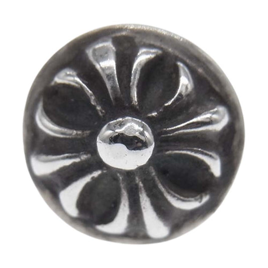 CHROME HEARTS クロムハーツ（原本有） STUD CRSBLL クロスボール スタッド ピアス シルバー系【中古】