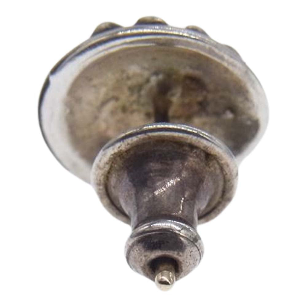 CHROME HEARTS クロムハーツ（原本有） STUD CRSBLL クロスボール スタッド ピアス シルバー系【中古】