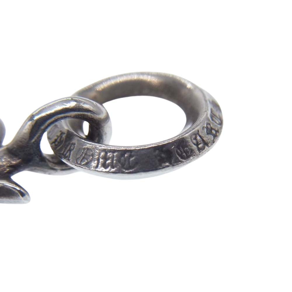 CHROME HEARTS クロムハーツ（原本有） TINY CH CROSS タイニーCHクロス チャーム ペンダントトップ シルバー系【中古】