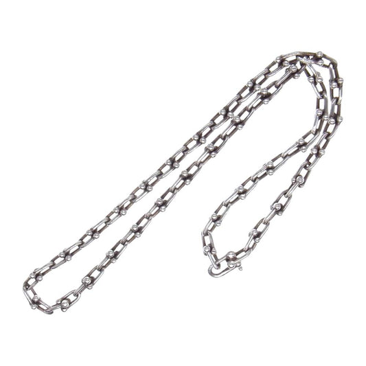 TIFFANY&Co. ティファニー ハードウェア スモールリンク ネックレス スターリングシルバー シルバー系【中古】