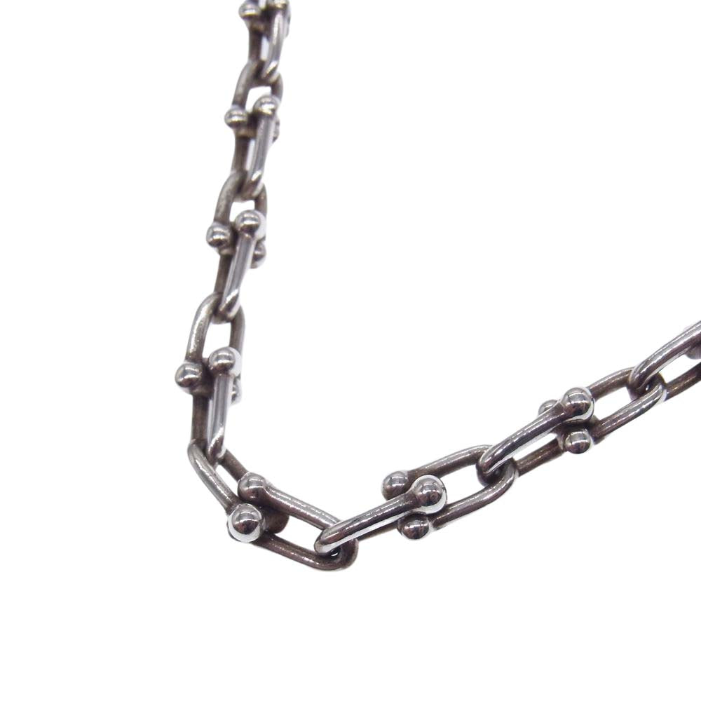 TIFFANY&Co. ティファニー ハードウェア スモールリンク ネックレス スターリングシルバー シルバー系【中古】