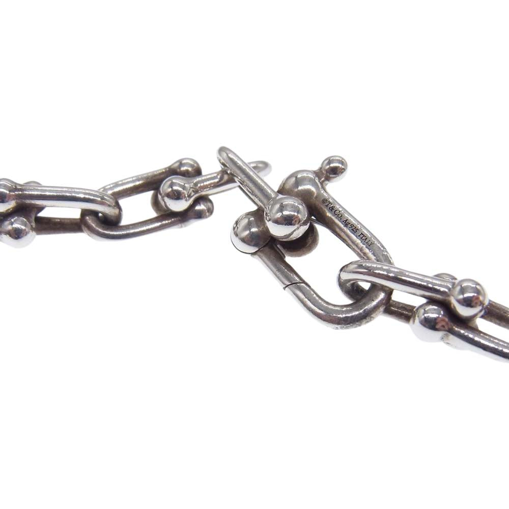 TIFFANY&Co. ティファニー ハードウェア スモールリンク ネックレス スターリングシルバー シルバー系【中古】