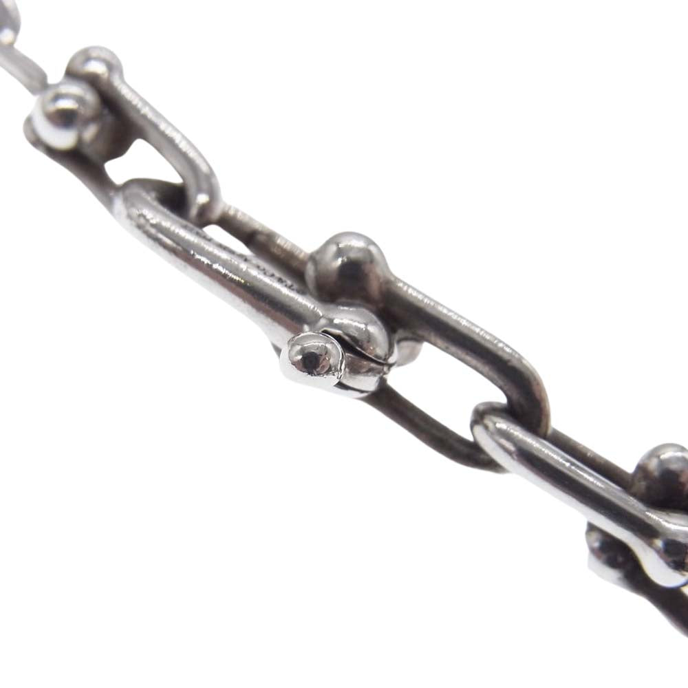 TIFFANY&Co. ティファニー ハードウェア スモールリンク ネックレス スターリングシルバー シルバー系【中古】