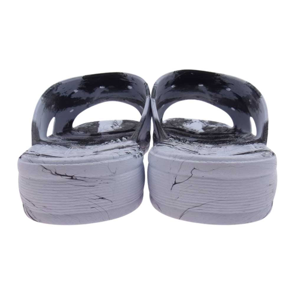 CHALLENGER チャレンジャー MARBLE TRADITIONAL SANDALS マーブル トラディショナル サンダル ブラック系 ホワイト系 L【新古品】【未使用】【中古】