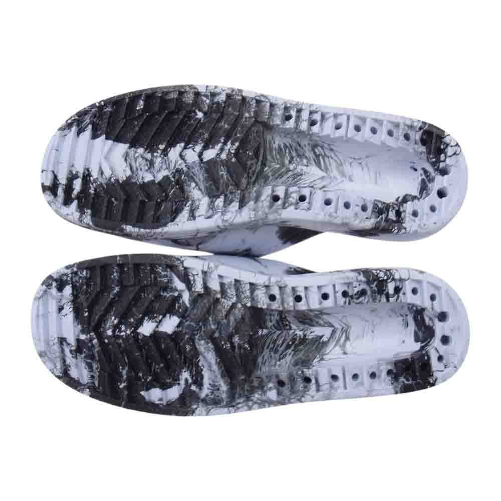CHALLENGER チャレンジャー MARBLE TRADITIONAL SANDALS マーブル トラディショナル サンダル ブラック系 ホワイト系 L【新古品】【未使用】【中古】