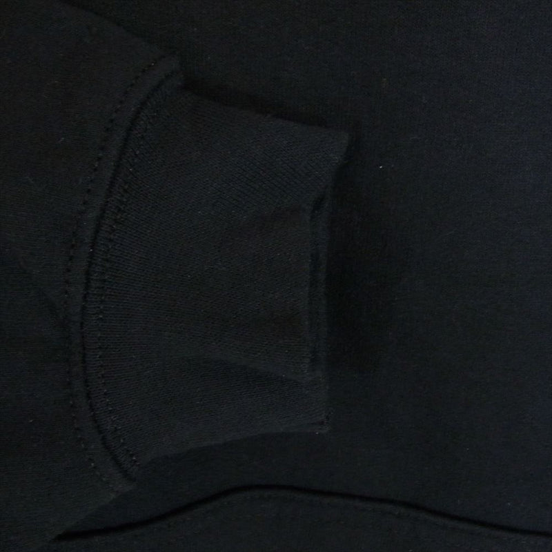 東京インディアンズ プリント スウェット パーカー ブラック系 L【中古