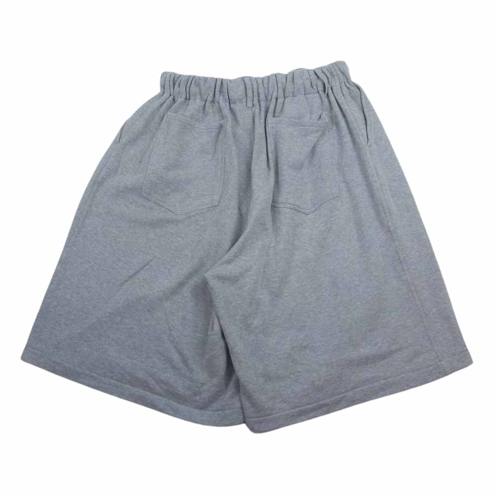 シラージ 23SS × mocT モクティー loop wheel circular pants サーキュラー ワイド スウェット パンツ グレー系 F【中古】