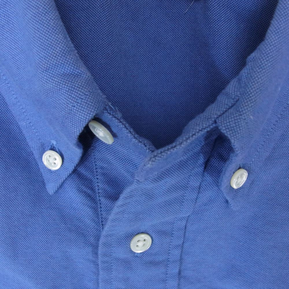GRAPHPAPER グラフペーパー 23SS GM232-50026B Oxford S/S Oversized B.D Pullover Shirt オックスフォード オーバーサイズ ボタンダウン プルオーバー シャツ 半袖 ブルー系 F【中古】