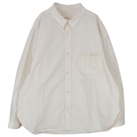 リフォメッド 23SS RE23SS-SH01 WRIST PATCH WIDE SHIRT OFF パッチ ワイド シャツ 長袖 オフホワイト系 3【中古】