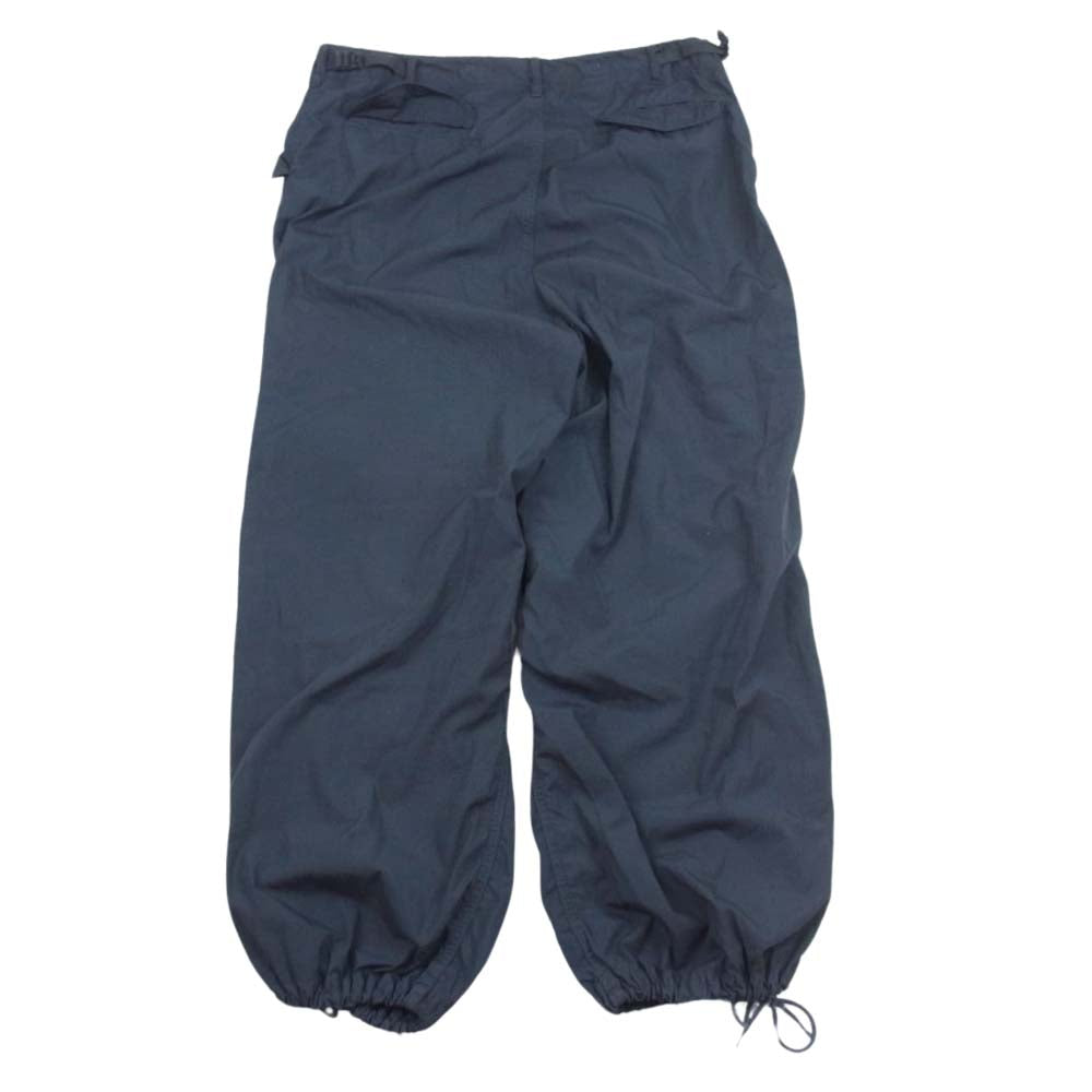 GRAPHPAPER グラフペーパー 22SS GU221-40064 Garment Dyed Poplin Millitary Pants ガーメントダイ ポプリン ミリタリー パンツ カーゴ グレー系 1【中古】