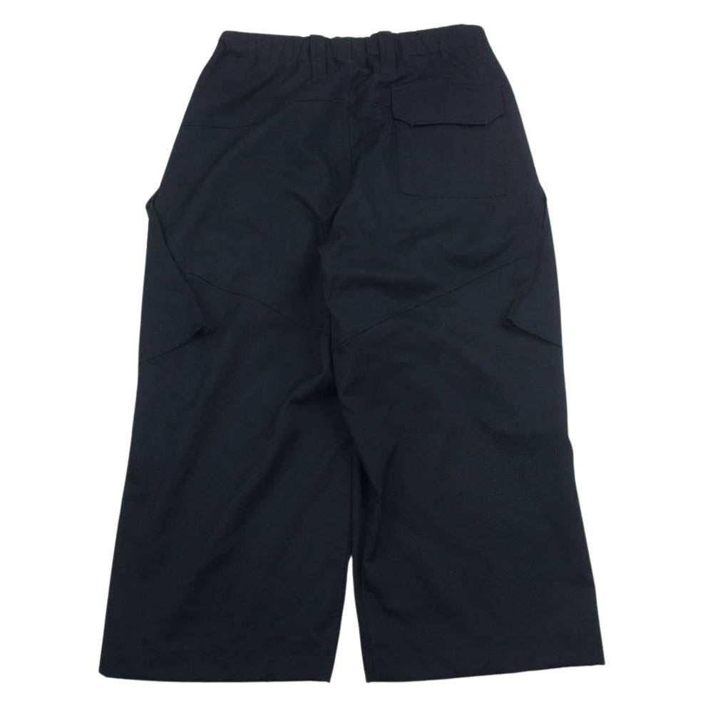 GRAPHPAPER グラフペーパー 22AW 023-SP-001-GP × SOUMO ソウモ Parachute Flight Trousers パラシュート フライト トラウザーズ パンツ ブラック系 02【中古】