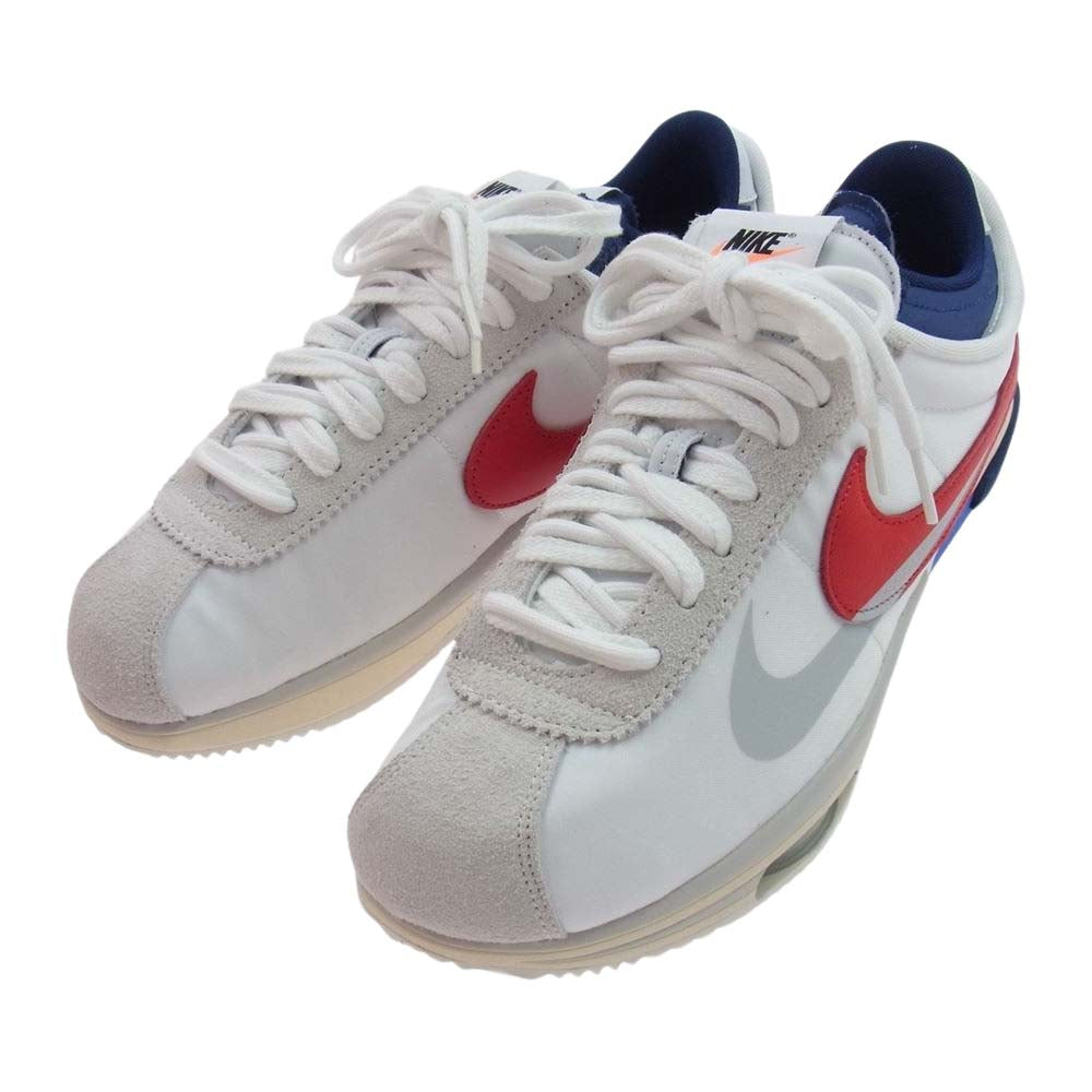 NIKE ナイキ DQ0581-100  × sacai サカイ Zoom Cortez White and University Red ズーム コルテッツ スニーカー ホワイト系 29cm【中古】