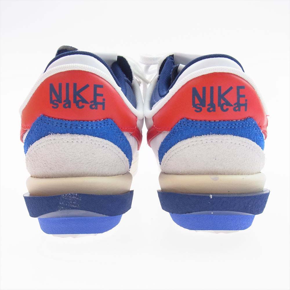 NIKE ナイキ DQ0581-100  × sacai サカイ Zoom Cortez White and University Red ズーム コルテッツ スニーカー ホワイト系 29cm【中古】