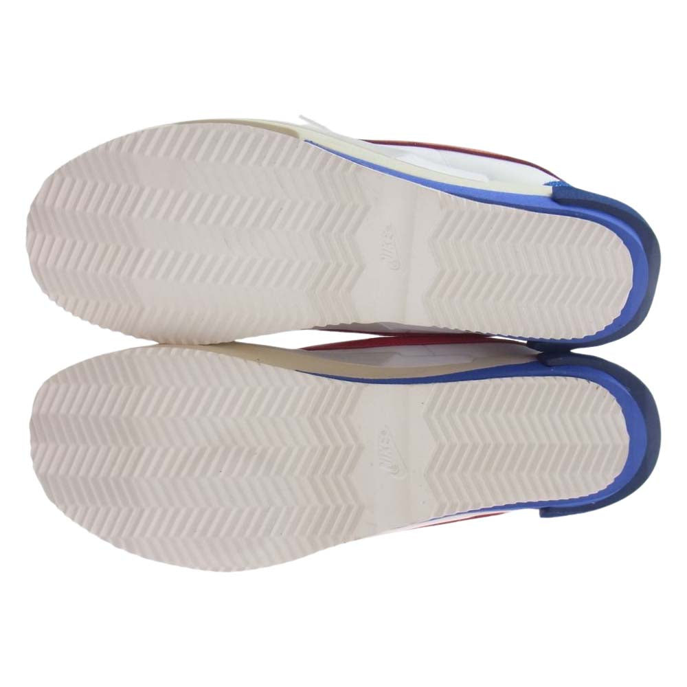 NIKE ナイキ DQ0581-100  × sacai サカイ Zoom Cortez White and University Red ズーム コルテッツ スニーカー ホワイト系 29cm【中古】