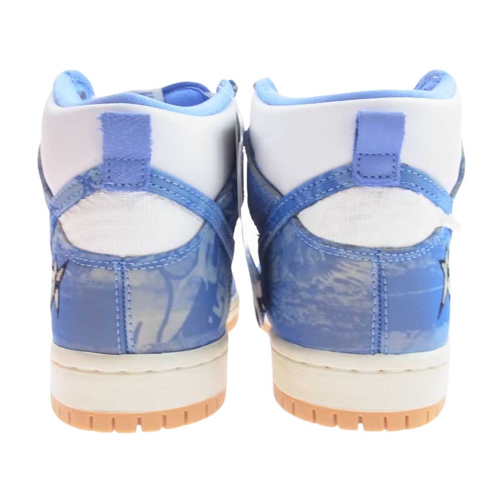 NIKE ナイキ CV1677-100 × Carpet Company カーペットカンパニー  SB Dunk High Royal Pulse ダンク ハイ スニーカー ライトブルー系 24【中古】