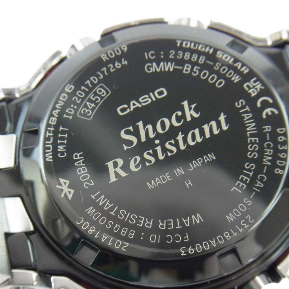 G-SHOCK ジーショック GMW-B5000D-1JF ソリッド ステンレス スチール フルメタル デジタル ソーラー ウォッチ 腕時計 シルバー系【新古品】【未使用】【中古】