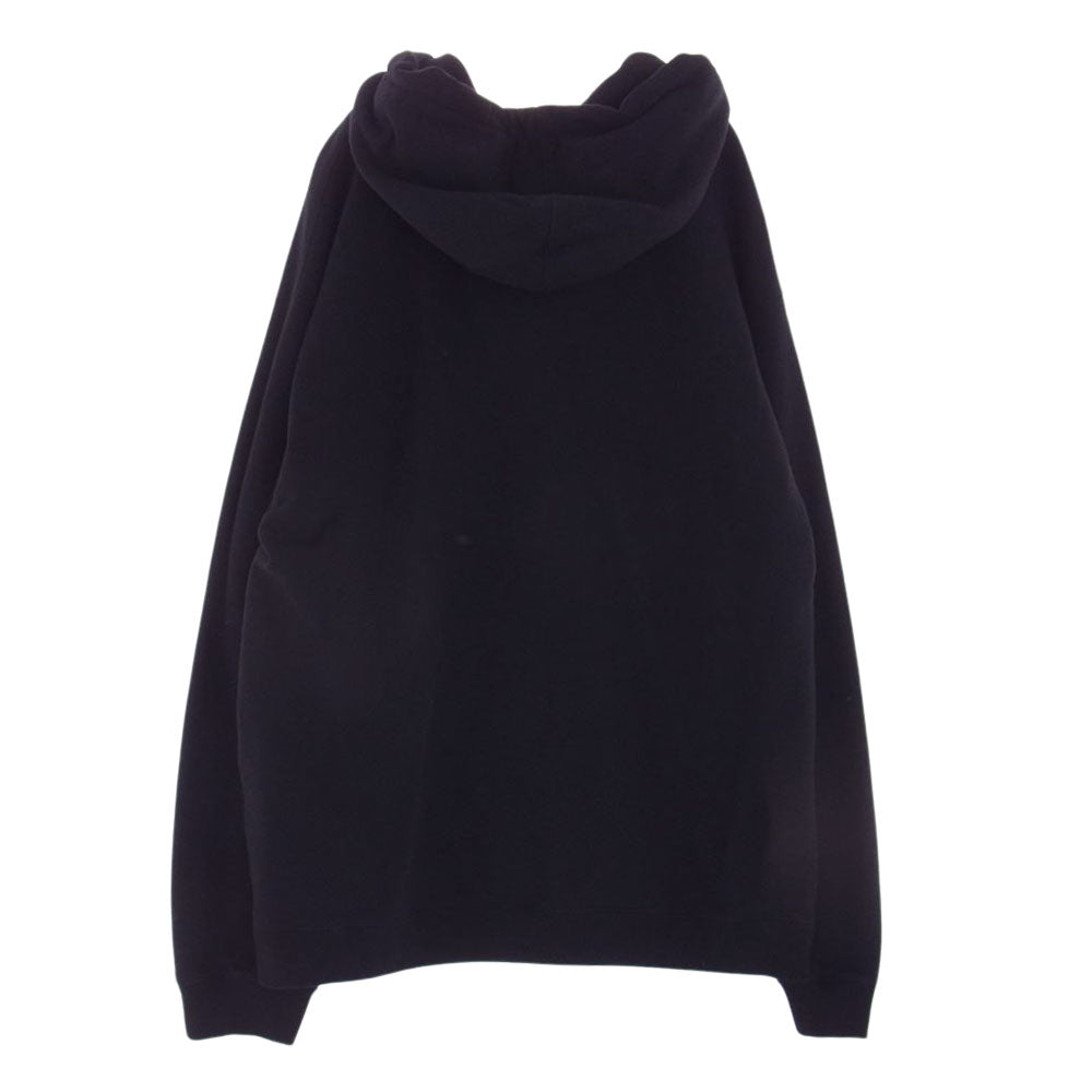 GUCCI グッチ 23AW 681210 XJDV3 ミラー プリント ジャージー スウェット シャツ パーカー フーディ ブラック系 M【美品】【中古】