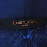 LOUIS VUITTON ルイ・ヴィトン 22AW 1AA4I8 モノグラム サークルカット フーディ パーカー ブルー系 XL【美品】【中古】