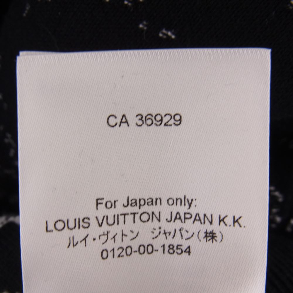 LOUIS VUITTON ルイ・ヴィトン 23SS モノグラム グラディエント フーディ ニット プルオーバー パーカー ブラック系 XL【美品】【中古】