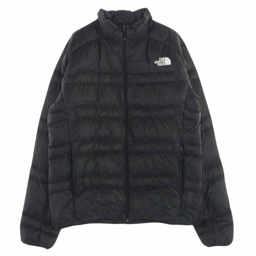 THE NORTH FACE ノースフェイス ND42331R LIGHT HEAT JACKET ライト ヒート ダウン ジャケット ブラック系 XL【美品】【中古】