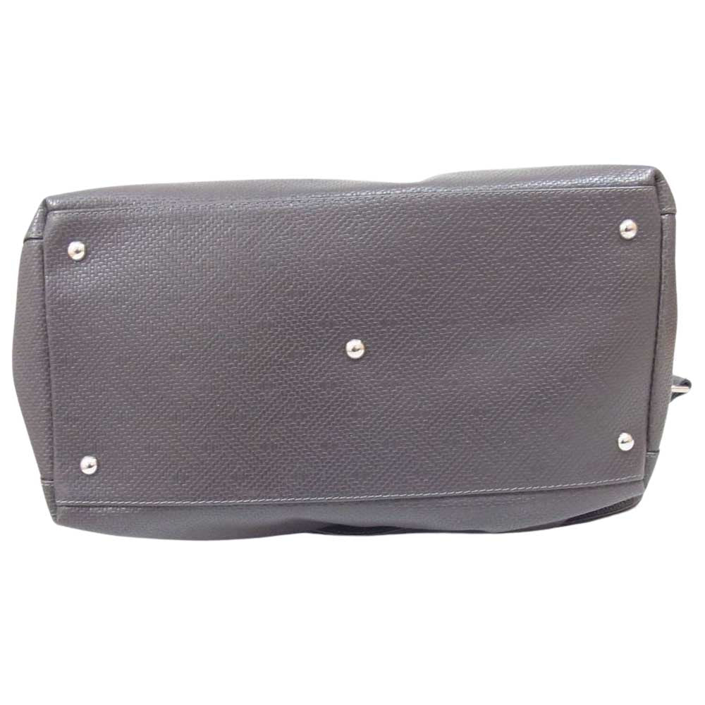 ZANELLATO ザネラート POSTINA M+ 3WAY ショルダーバッグ グレー系【中古】