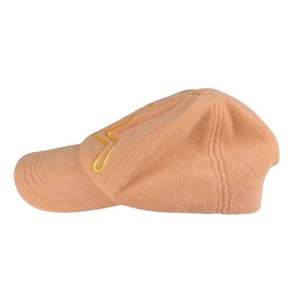 EVISU エヴィス カモメ ペイント フリース キャップ オレンジ系 F【中古】