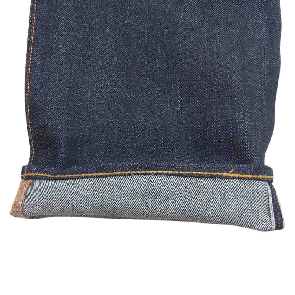 EVISU エヴィス 2000 No2 カモメ ペイント デニム パンツ インディゴブルー系 34×32【中古】