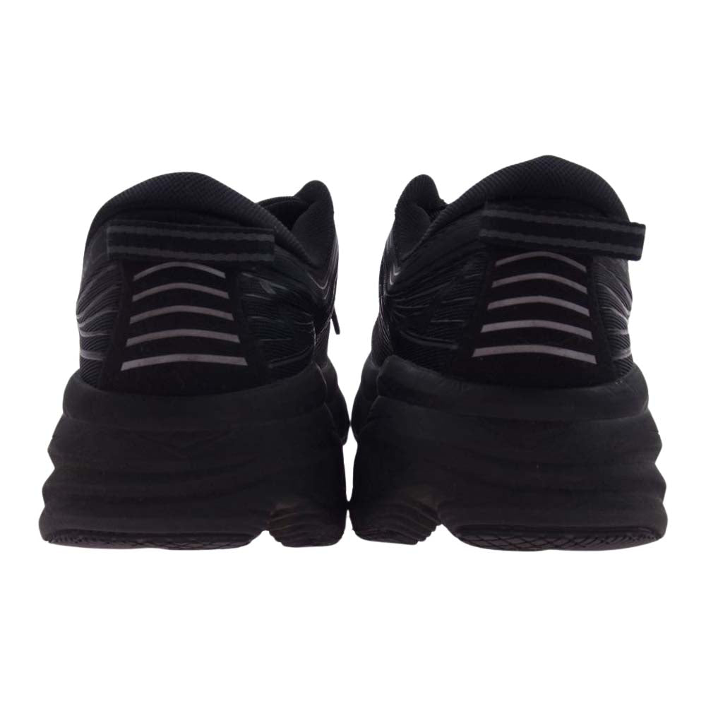 HOKA ONE ONE ホカ オネオネ 1110518 BBLC BONDI7 ボンダイ ローカット スニーカー ブラック系 29cm【中古】
