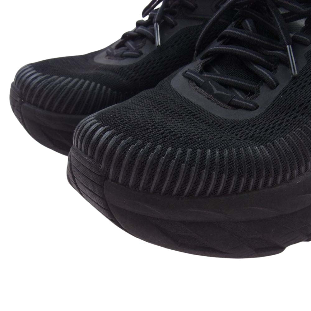 HOKA ONE ONE ホカ オネオネ 1110518 BBLC BONDI7 ボンダイ ローカット スニーカー ブラック系 29cm【中古】