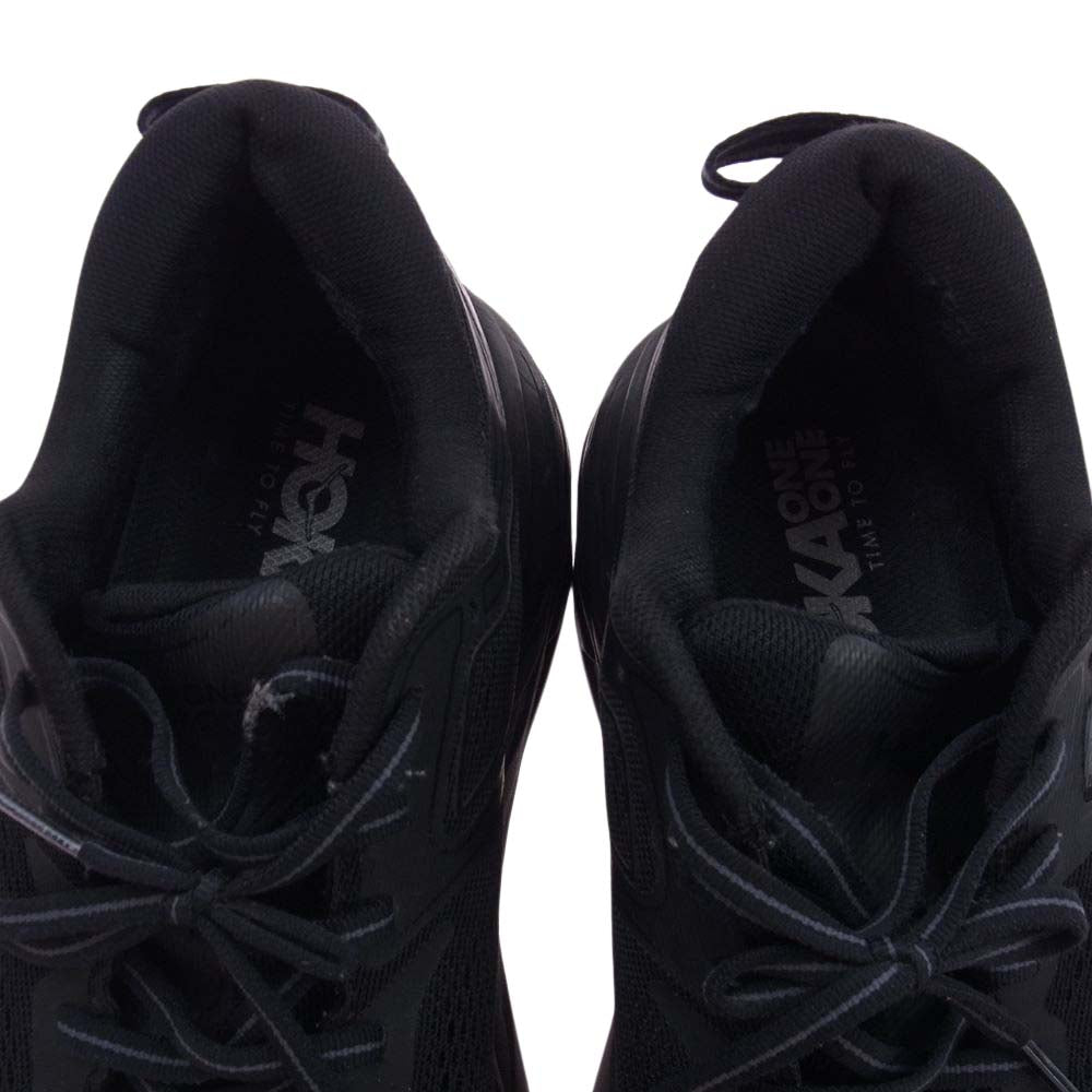 HOKA ONE ONE ホカ オネオネ 1110518 BBLC BONDI7 ボンダイ ローカット スニーカー ブラック系 29cm【中古】