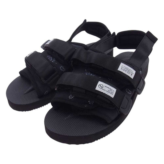 NEIGHBORHOOD ネイバーフッド OG-056-2NH/MOTO-2NH SUICOKE MOTO SANDAL モト サンダル ブラック系 26cm【美品】【中古】