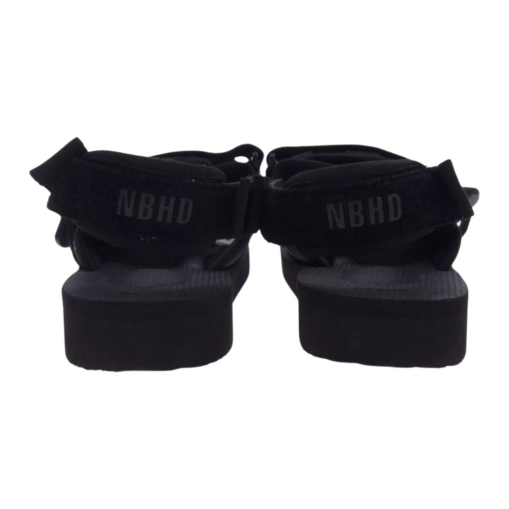 NEIGHBORHOOD ネイバーフッド OG-056-2NH/MOTO-2NH SUICOKE MOTO SANDAL モト サンダル ブラック系 26cm【美品】【中古】