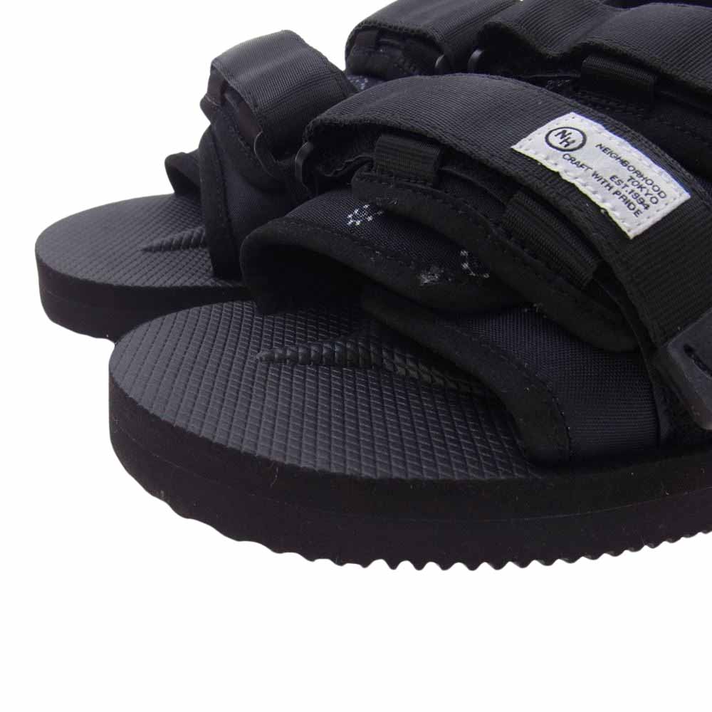 NEIGHBORHOOD ネイバーフッド OG-056-2NH/MOTO-2NH SUICOKE MOTO SANDAL モト サンダル ブラック系 26cm【美品】【中古】