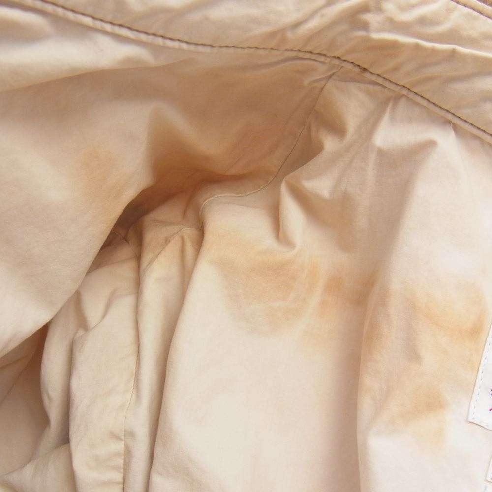 VISVIM ビズビム 18AW 0118205013015 GREASE MONKEY COAT GIZA C/NY ステンカラーコート ライトブラウン系 １【中古】