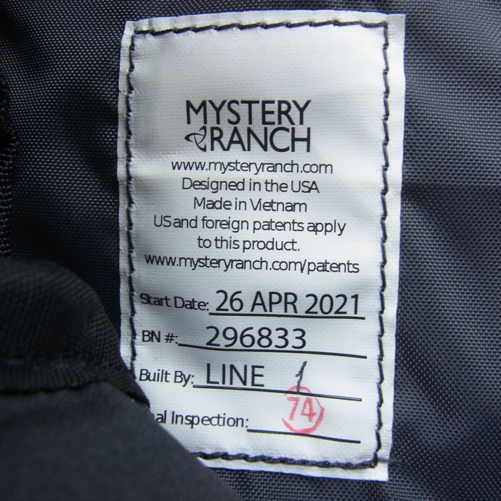 MYSTERY RANCH ミステリーランチ FULLMOON フルムーン ボディ バッグ ブラック系【中古】