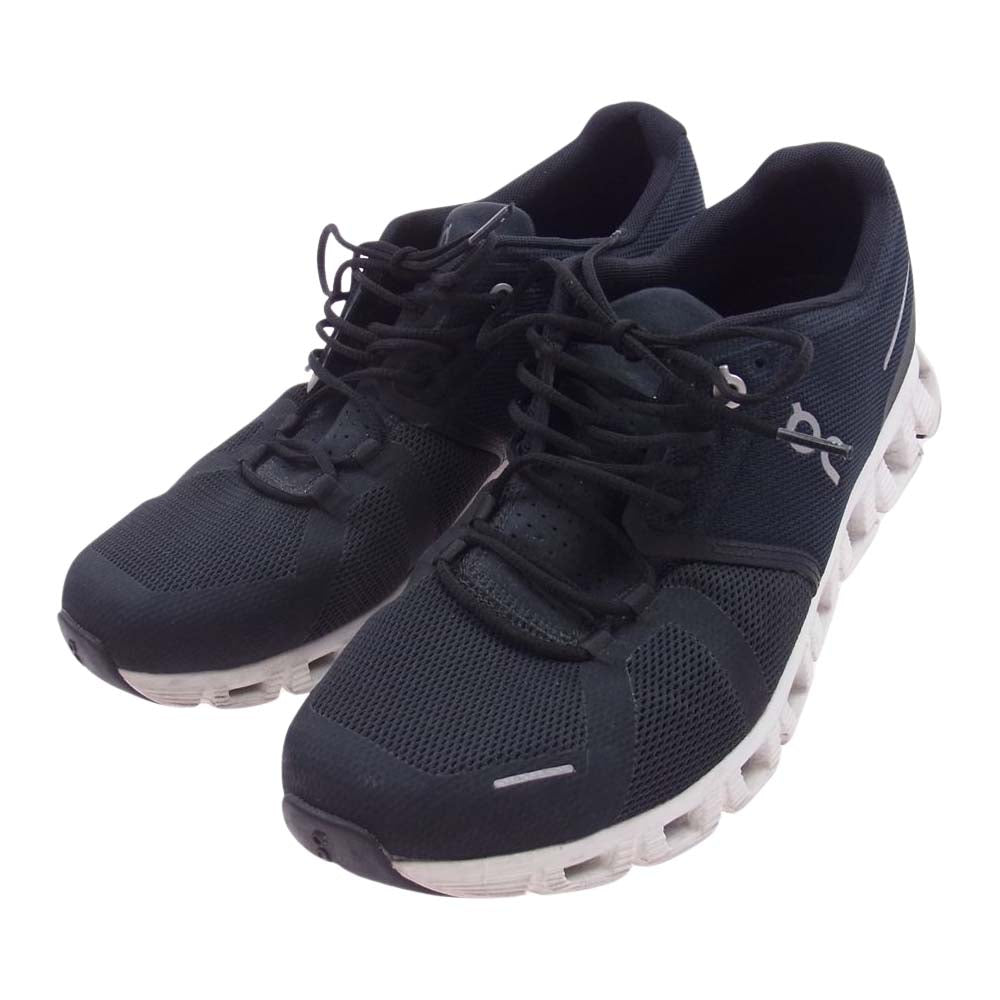オン Cloud 5 クラウド スニーカー ブラック系 US M9【中古】