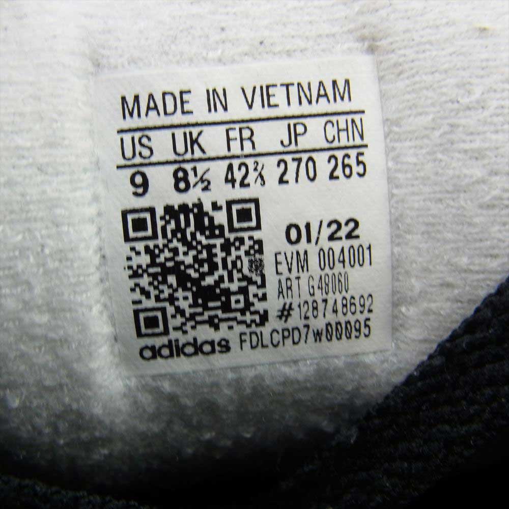 adidas アディダス G48060 SKATEBOARDING BUSENITZ スケートボーディング ブセニッツ スニーカー ブラック系 US9【中古】